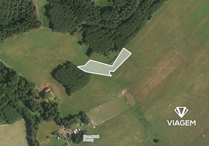 Prodej podílu pole, Jablonné v Podještědí, 976 m2