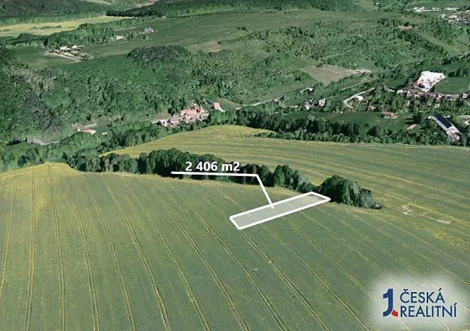 Prodej pole, Svárov, 2406 m2