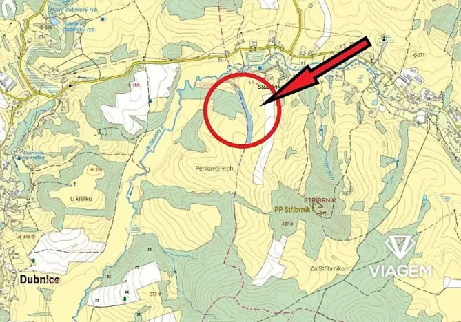 Prodej pole, Křižany, 16844 m2