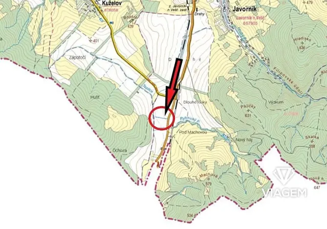 Prodej podílu pole, Javorník, 1901 m2