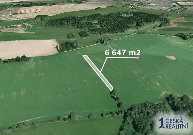 Prodej podílu pole, Choustník, 1661 m2