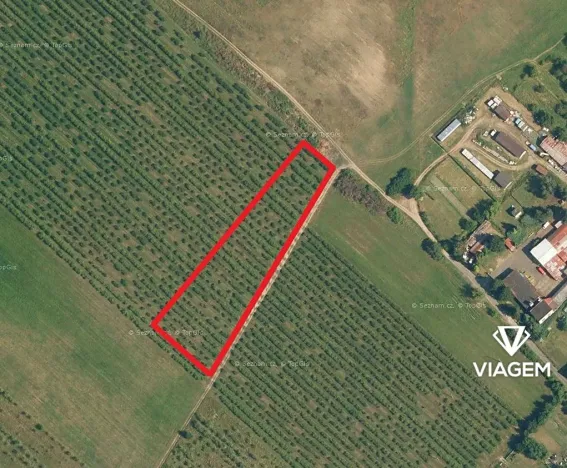 Prodej podílu pole, Horušice, 918 m2