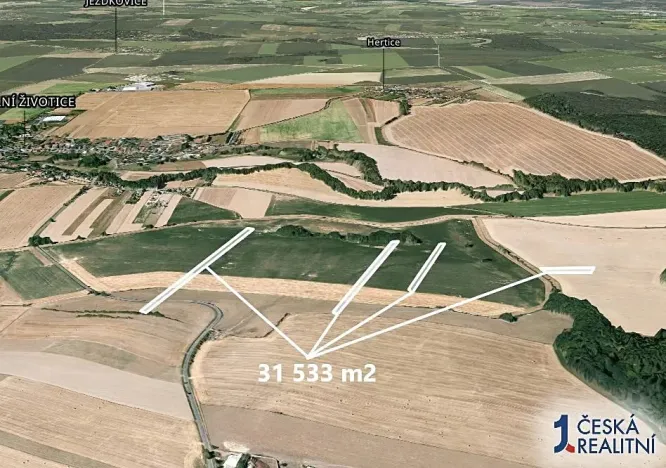 Prodej podílu pole, Mikolajice, 10511 m2