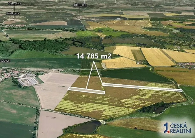 Prodej podílu pole, Vodňany, 2464 m2