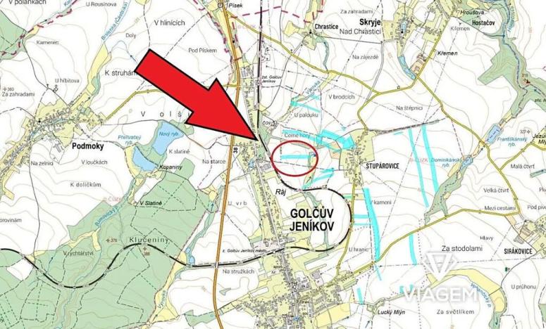 Prodej podílu pole, Golčův Jeníkov, 2868 m2