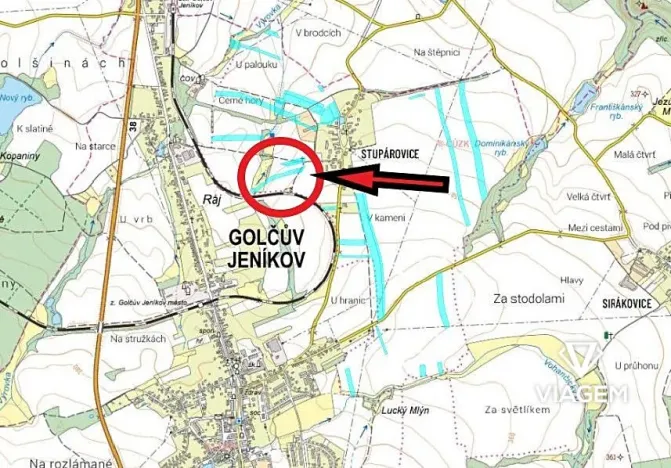 Prodej podílu pole, Golčův Jeníkov, 3263 m2