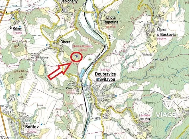 Prodej pole, Obora, 7758 m2