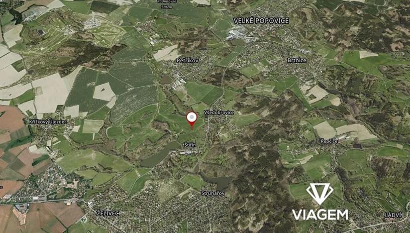 Prodej podílu pole, Kamenice, 1729 m2