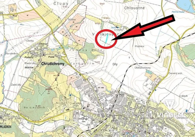 Prodej podílu pole, Boskovice, 579 m2