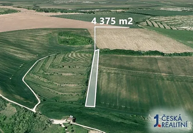 Prodej podílu pole, Nosislav, 1093 m2