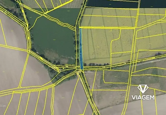 Prodej podílu pole, Dětenice, 634 m2