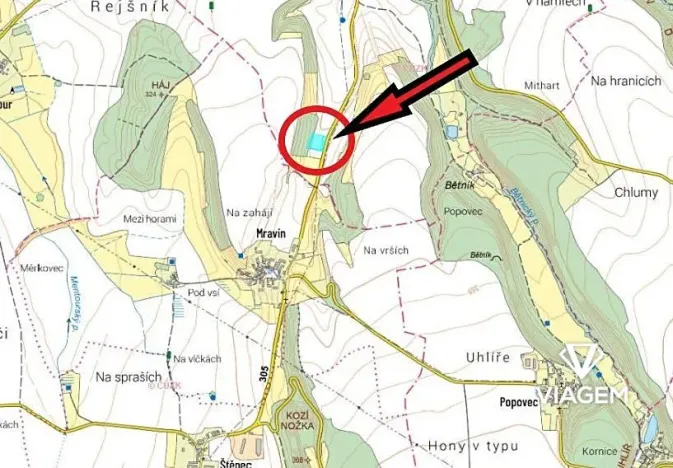 Prodej podílu pole, Vinary, 735 m2