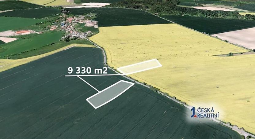 Prodej podílu pole, Vidice, 3110 m2