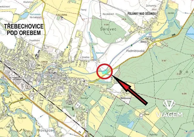 Prodej pole, Třebechovice pod Orebem, 7322 m2