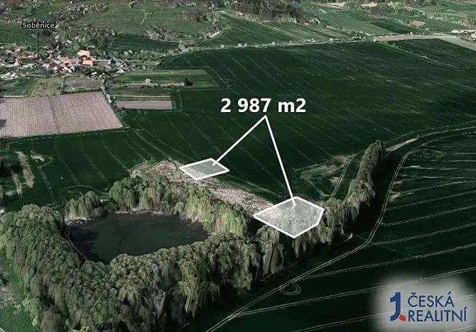Prodej podílu pole, Liběšice, 746 m2