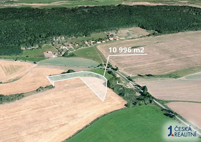 Prodej podílu pole, Lážovice, 2863 m2