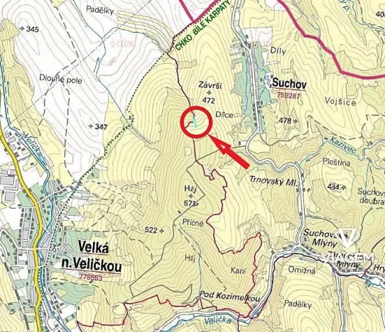 Prodej pole, Suchov, 4062 m2