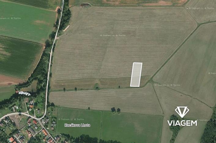 Prodej podílu pole, Kacákova Lhota, 1386 m2