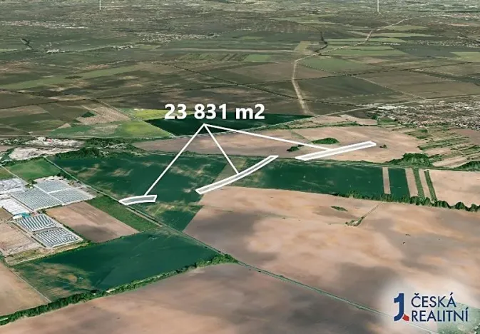 Prodej podílu pole, Hrušky, 982 m2