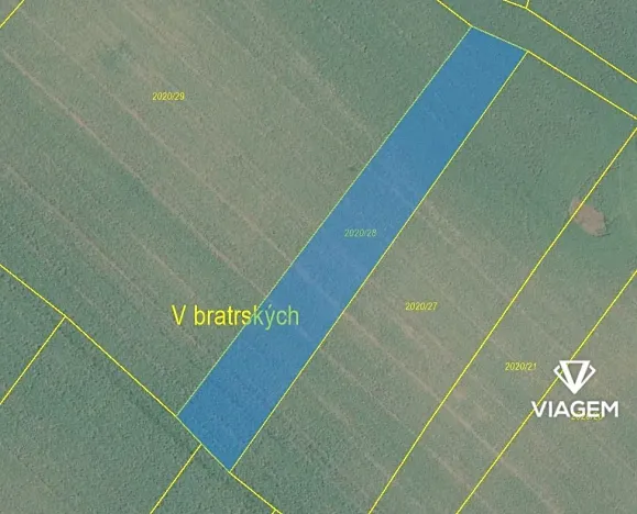 Prodej pole, Ivančice, 1543 m2