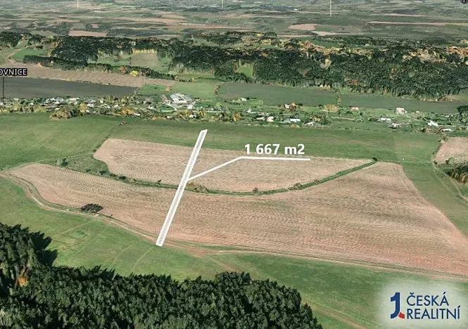 Prodej podílu pole, Borovnice, 833 m2