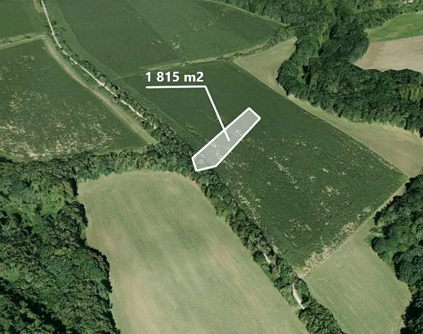 Prodej podílu pole, Škvorec, 1815 m2