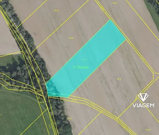 Prodej podílu pole, Škvorec, 1815 m2