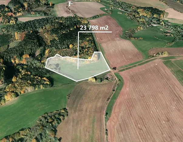 Prodej podílu pole, Úbislavice, 7139 m2