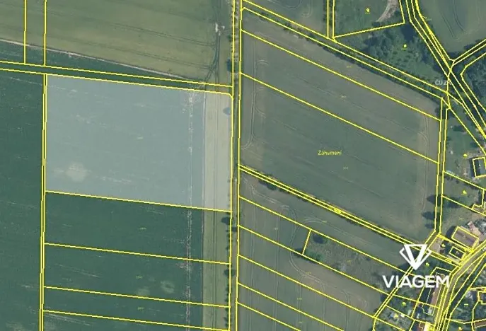 Prodej podílu pole, Soběchleby, 1232 m2