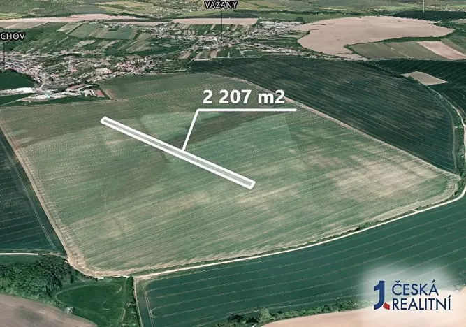 Prodej podílu pole, Ořechov, 551 m2