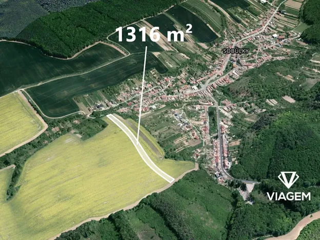 Prodej pozemku pro bydlení, Sobůlky, 1424 m2