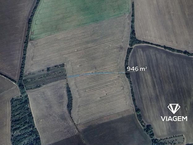Prodej pole, Kněždub, 946 m2