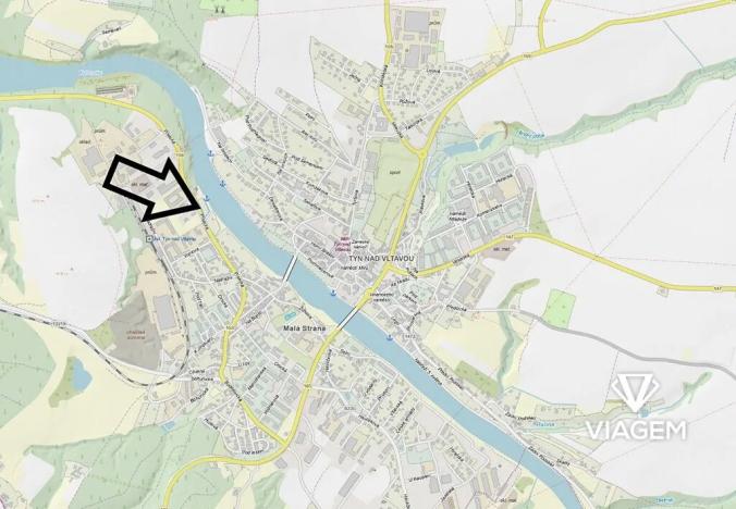 Prodej pole, Týn nad Vltavou, 361 m2