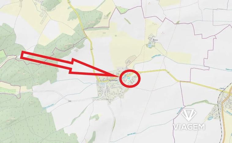 Prodej zahrady, Vřeskovice, 695 m2