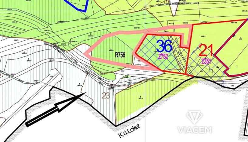 Prodej lesa, Nové Sedlo, 22350 m2