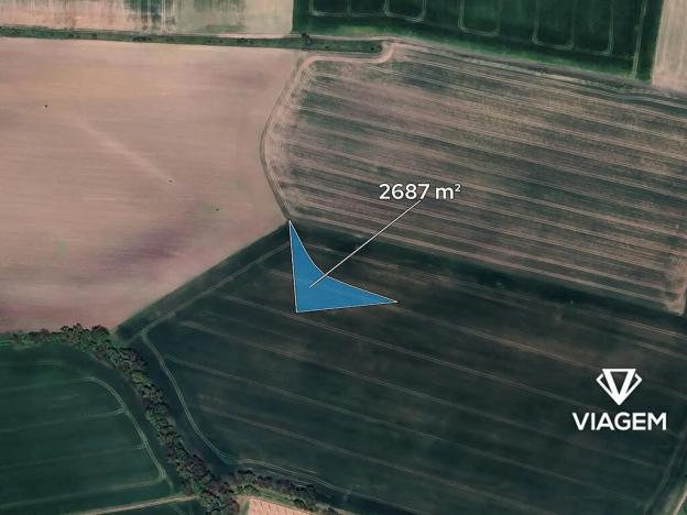 Prodej podílu pole, Liběšice, 671 m2