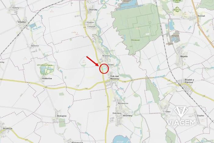 Prodej pozemku pro bydlení, Dub nad Moravou, 5184 m2