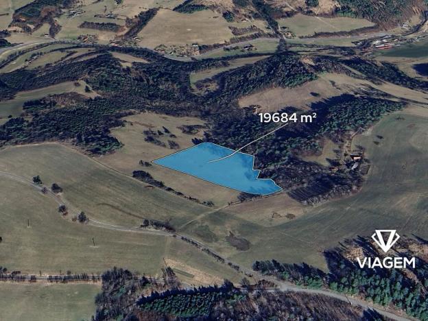 Prodej podílu zahrady, Malá Bystřice, 307 m2