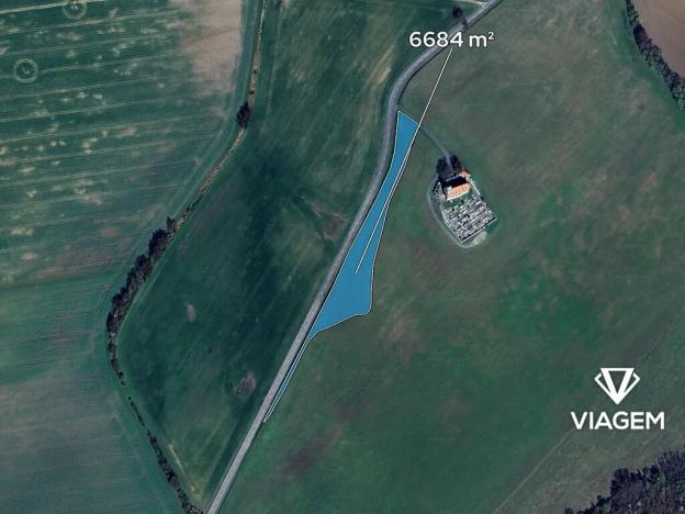 Prodej podílu pole, Roštín, 484 m2