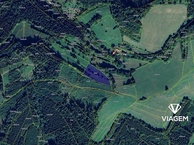 Prodej podílu pole, Hovězí, 464 m2