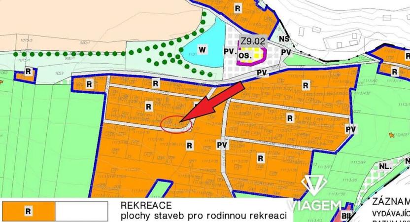 Prodej podílu zahrady, Líšnice, 104 m2