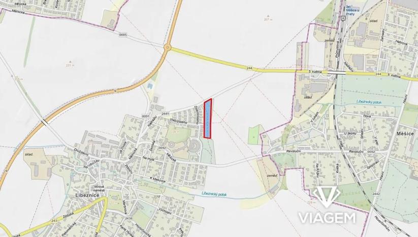 Prodej komerčního pozemku, Líbeznice, 10935 m2