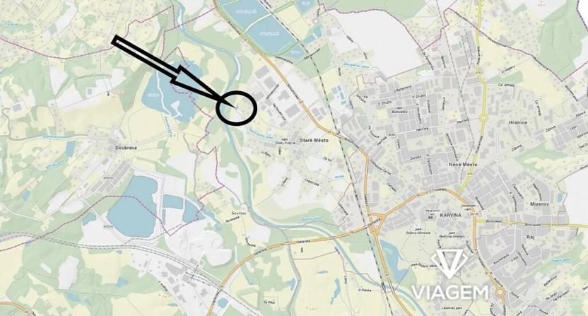 Prodej zahrady, Karviná, 1109 m2