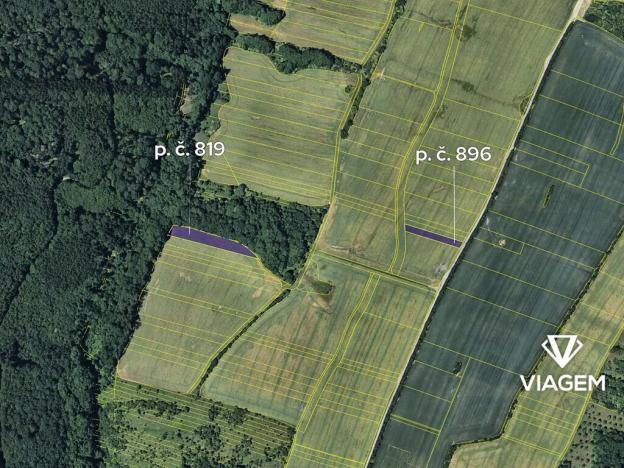 Prodej podílu pole, Šarovy, 705 m2