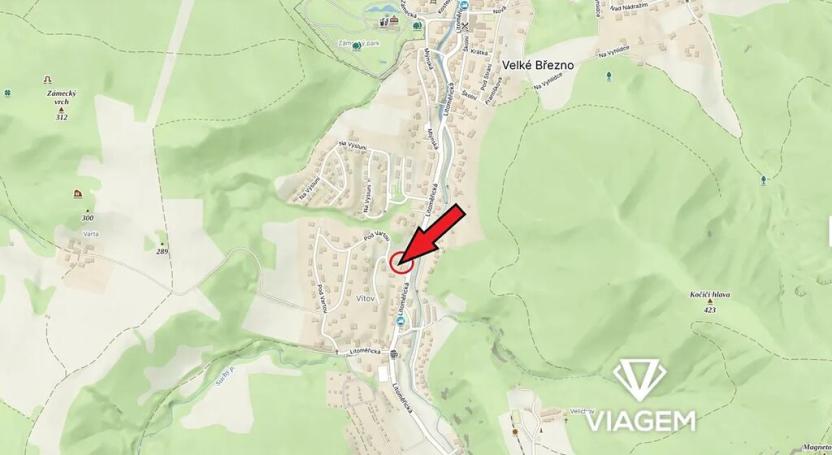 Prodej zahrady, Velké Březno, Litoměřická, 173 m2