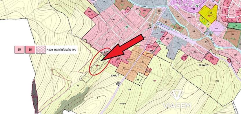 Prodej podílu pozemku pro bydlení, Bílovec, 2531 m2