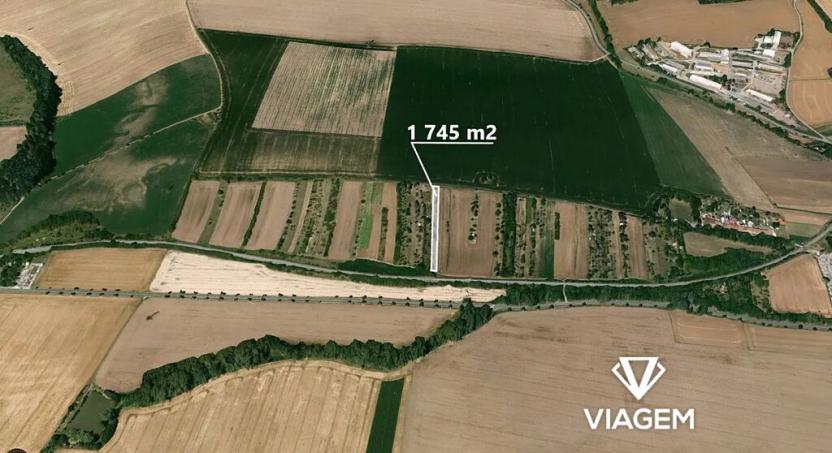 Prodej zahrady, Němčice nad Hanou, 1745 m2