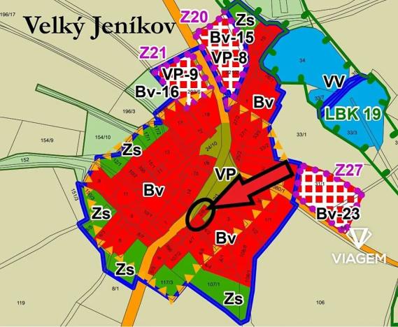 Prodej zahrady, Studená, 170 m2