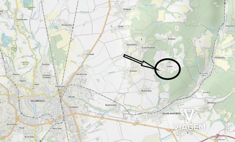 Prodej podílu pozemku pro bydlení, Olomouc, 1204 m2