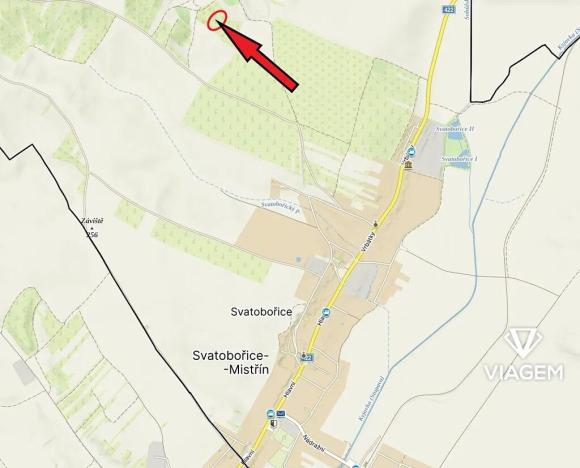 Prodej podílu zahrady, Svatobořice-Mistřín, 1747 m2